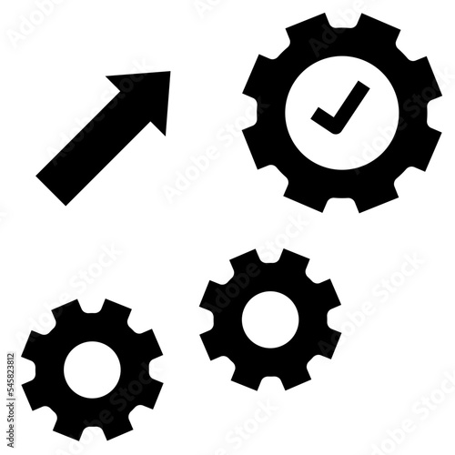 execution glyph style icon