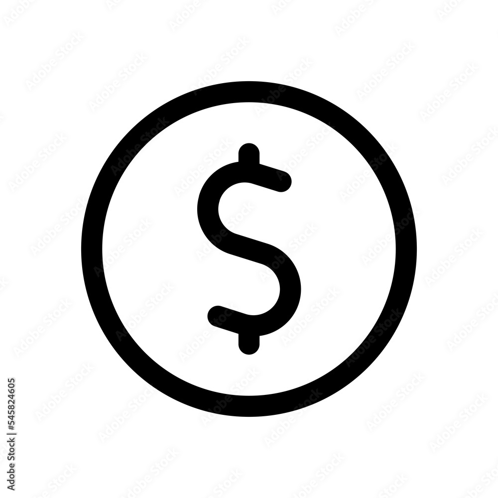 Coins icon design for finance and business theme Coins icon design for finance and business theme