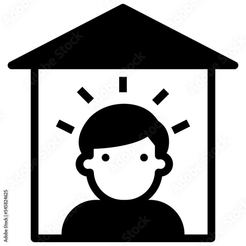individual glyph style icon