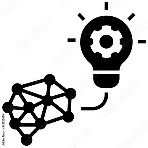 paradigm glyph style icon