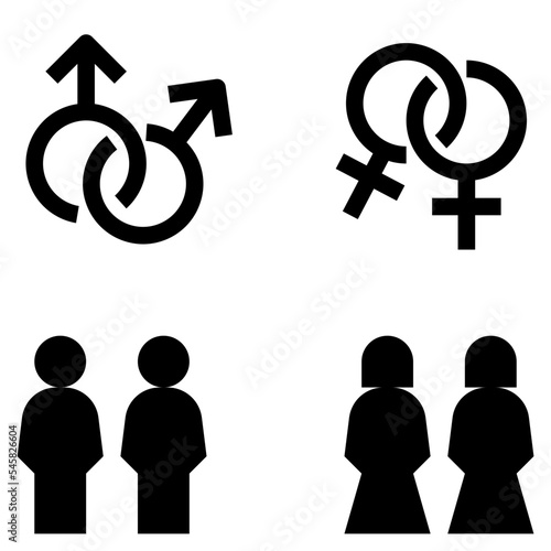 same glyph style icon