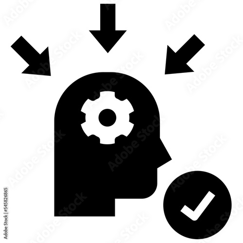 specific glyph style icon