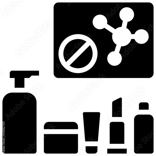 sulfate glyph style icon