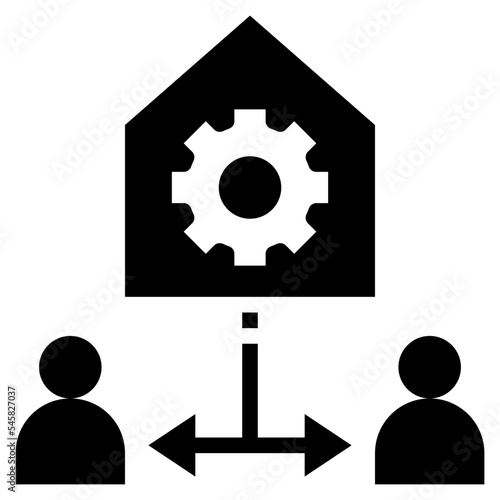 supply glyph style icon