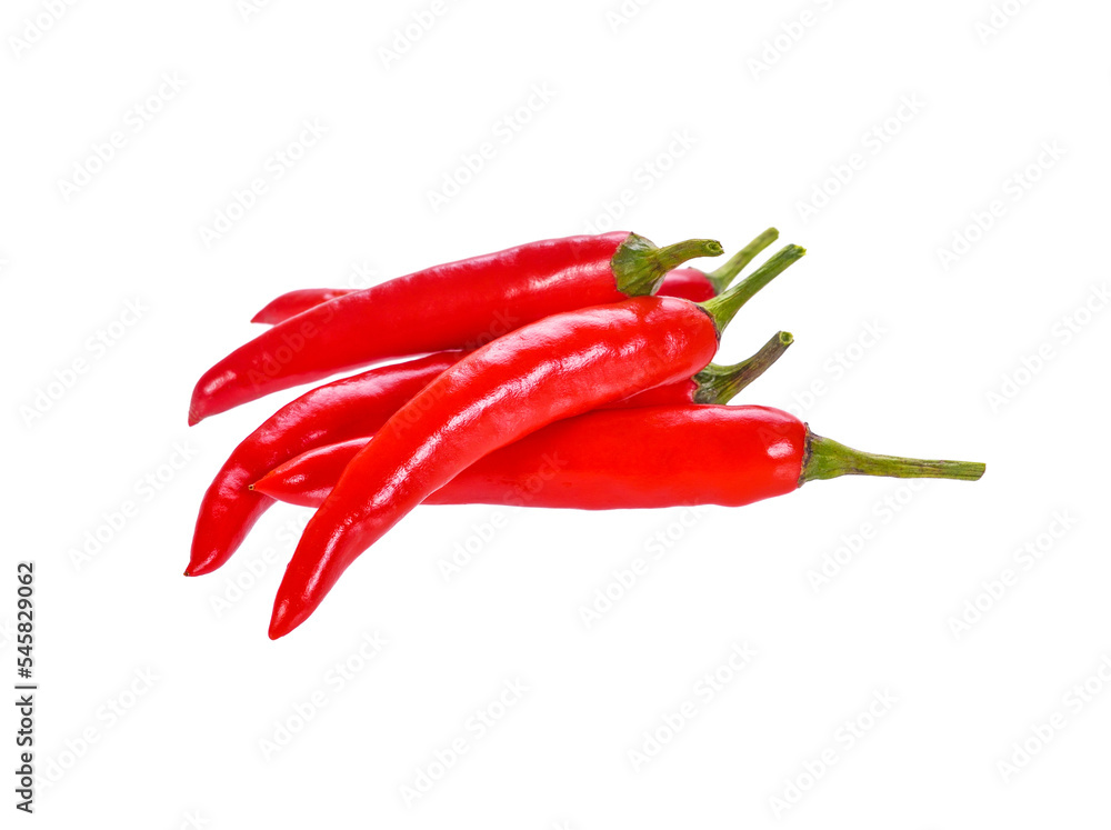 red pepper isolated on a white background
