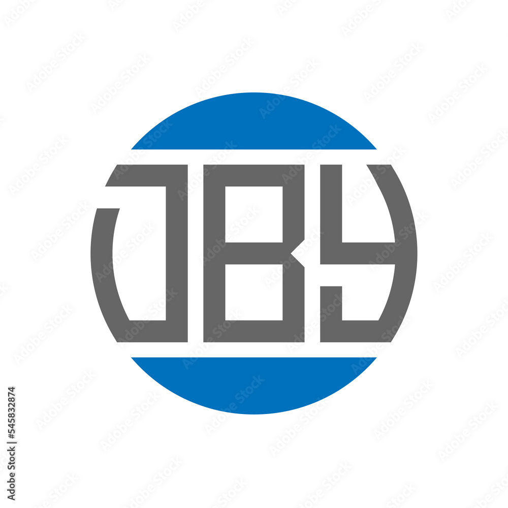 DBY letter logo design on white background. DBY creative initials circle logo concept. DBY letter design. DBY letter logo design on white background. DBY creative initials circle logo concept. DBY letter design.