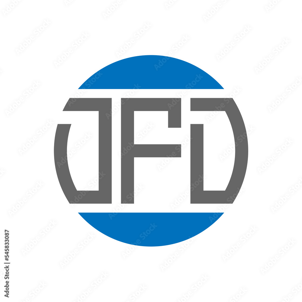 DFD letter logo design on white background. DFD creative initials circle logo concept. DFD letter design. DFD letter logo design on white background. DFD creative initials circle logo concept. DFD letter design.