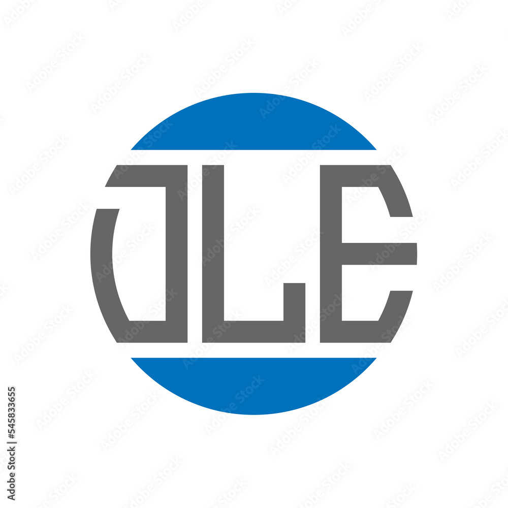 DLE letter logo design on white background. DLE creative initials circle logo concept. DLE letter design. DLE letter logo design on white background. DLE creative initials circle logo concept. DLE letter design.
