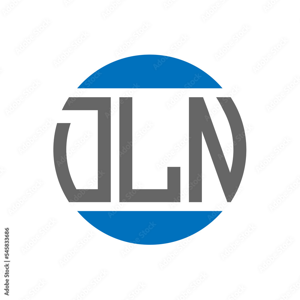 DLN letter logo design on white background. DLN creative initials circle logo concept. DLN letter design. DLN letter logo design on white background. DLN creative initials circle logo concept. DLN letter design.
