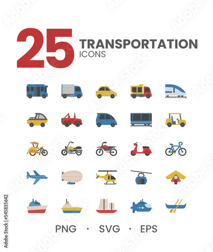 Transportation Icons