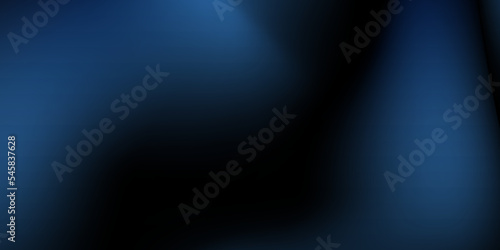 Dark blue background abstract wavy elements for presentation background design.