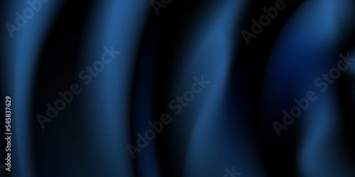 Dark blue background abstract wavy elements for presentation background design.