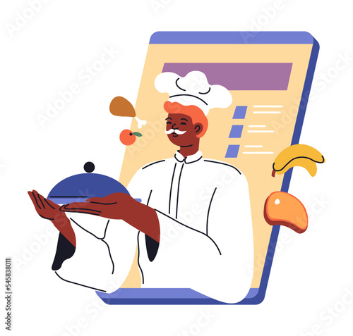 Online cooking services, delivery of food and mael