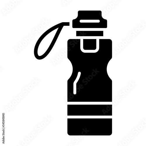 Bottle Glyph Icon