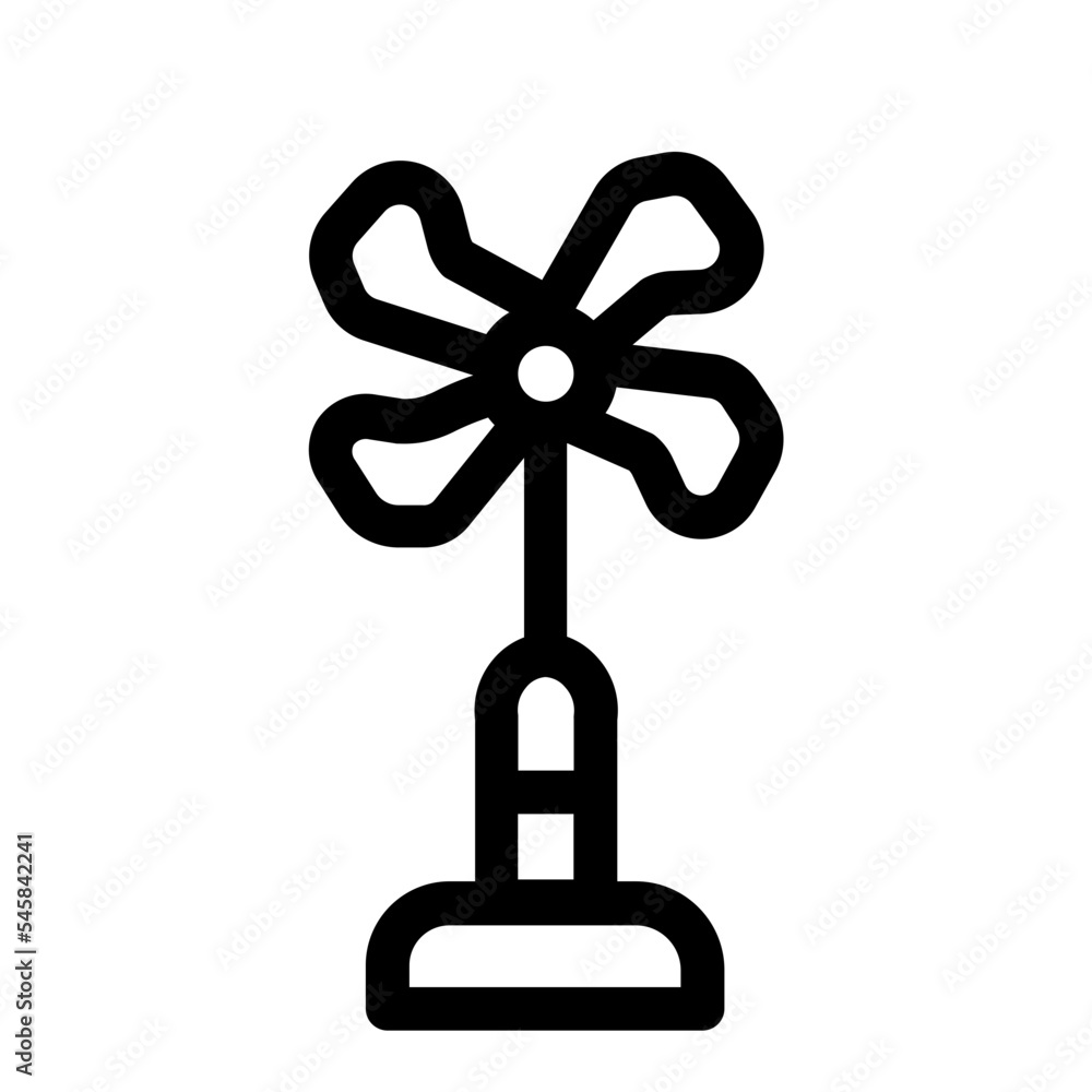 Obraz premium Appliance Cooler Fan Floor Household Icon