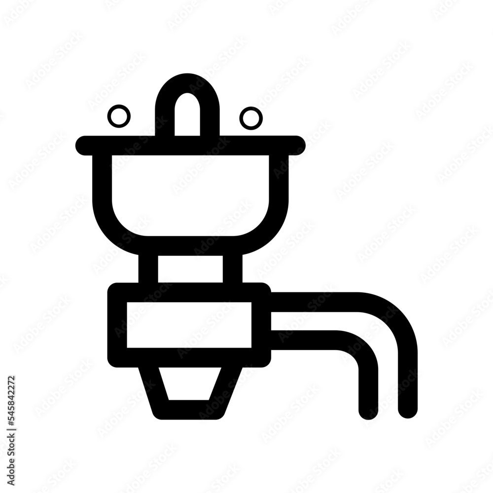 Appliance Disposal Garbage Unit Icon Appliance Disposal Garbage Unit Icon