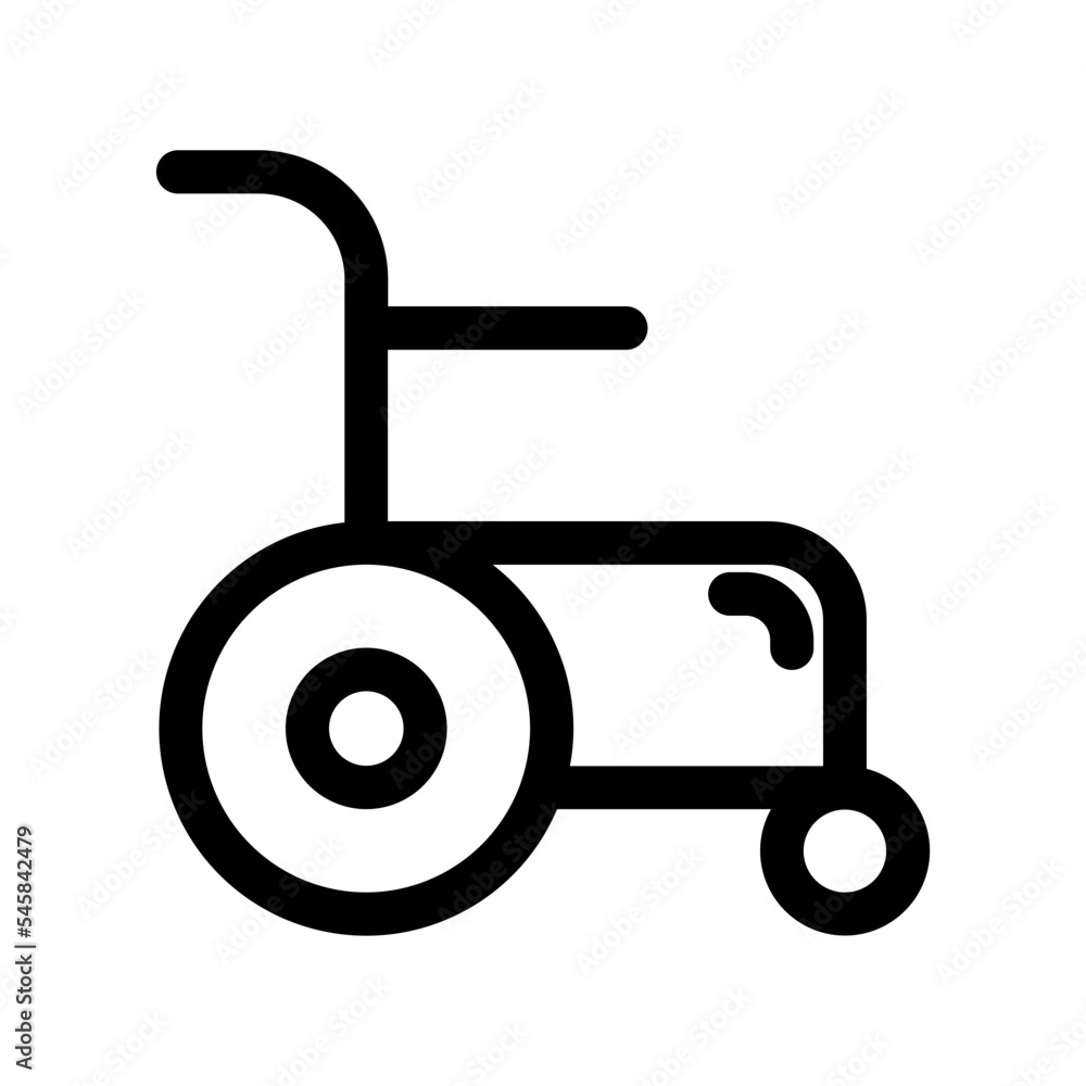 Armchair Chair Handicap Seat Wheel Icon