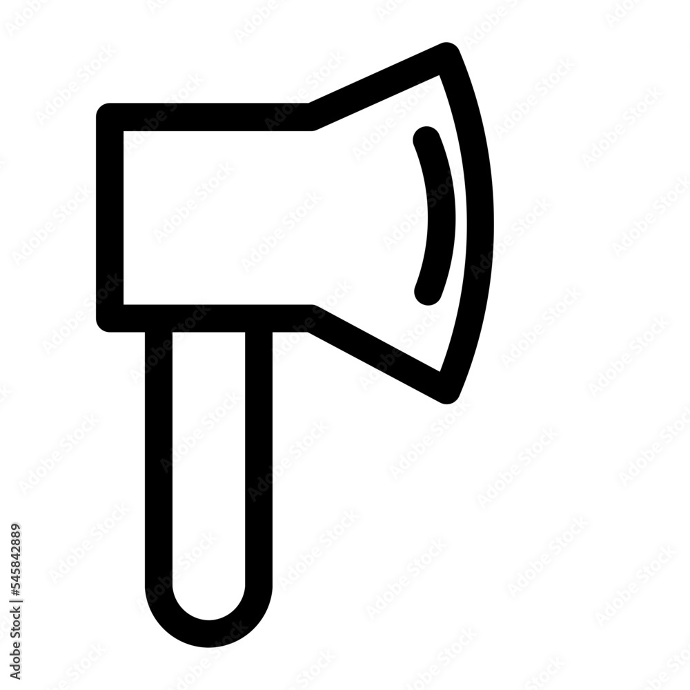 Axe Camping Cut Hatchet Weapon Icon Axe Camping Cut Hatchet Weapon Icon