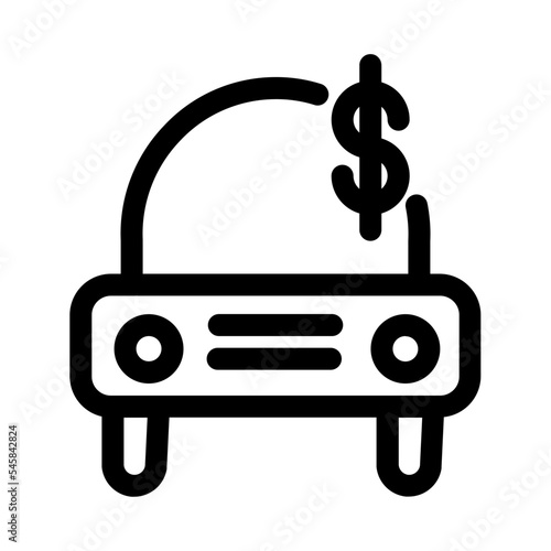 Auto Buy Car Sell Vehicle Icon