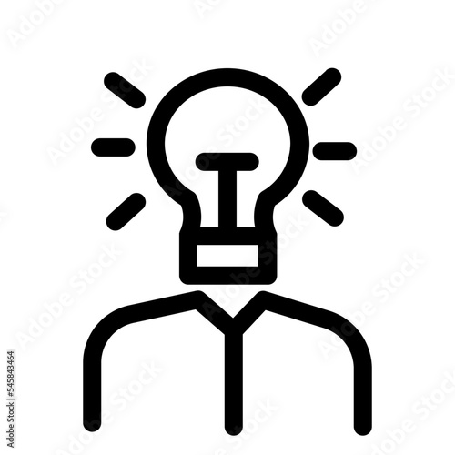 Brilliant Employee Job Icon