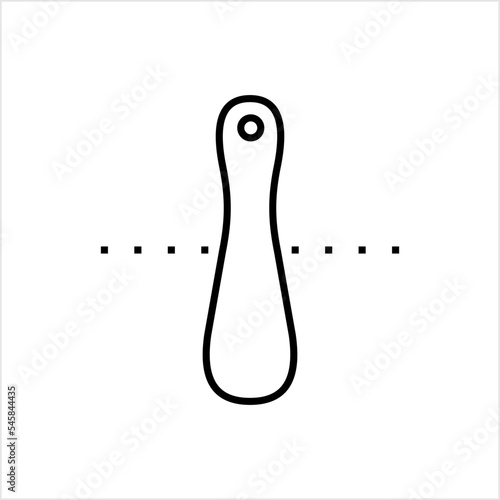 Shoe Horn Icon, Shoehorn Tool Icon