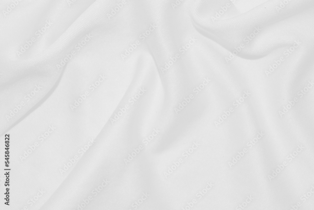 A clean white cloth with swaying streaks for the background.