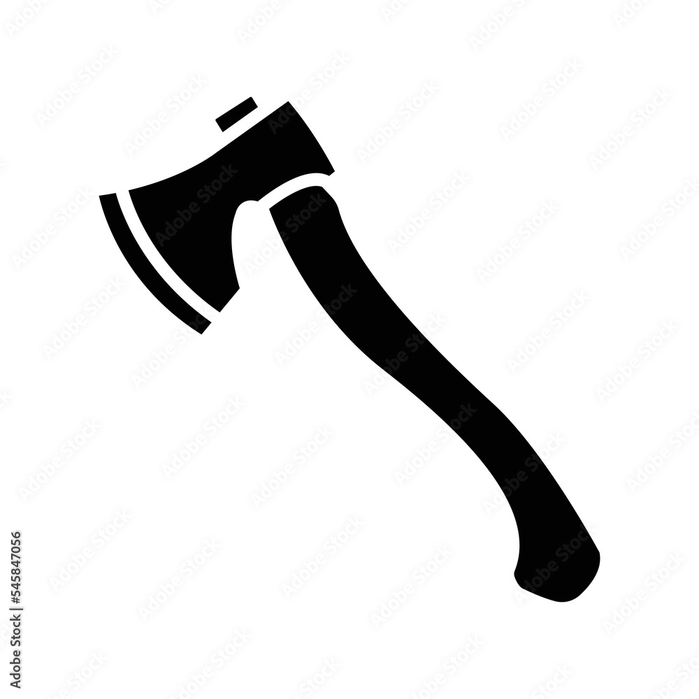 axe icon vector design template in white background axe icon vector design template in white background