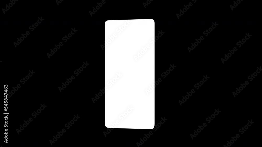 Business man hand shows mobile smartphone with green screen on green background Business man hand shows mobile smartphone with green screen on green background