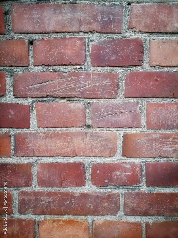 Fototapeta premium red brick wall