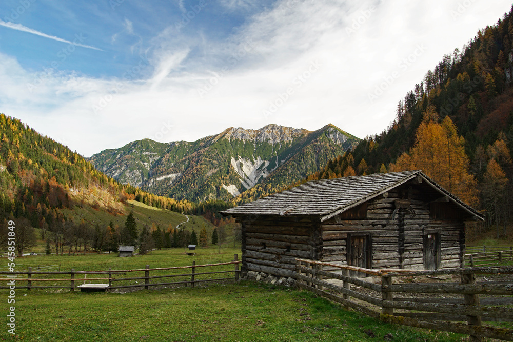 Herbst auf der Marbachalm im Salzburger Pongau Herbst auf der Marbachalm im Salzburger Pongau