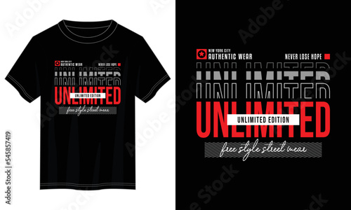 unlimited, limited editions, typography t shirt design, motivational typography t shirt design, inspirational quotes t-shirt design, vector quotes lettering t shirt design for print