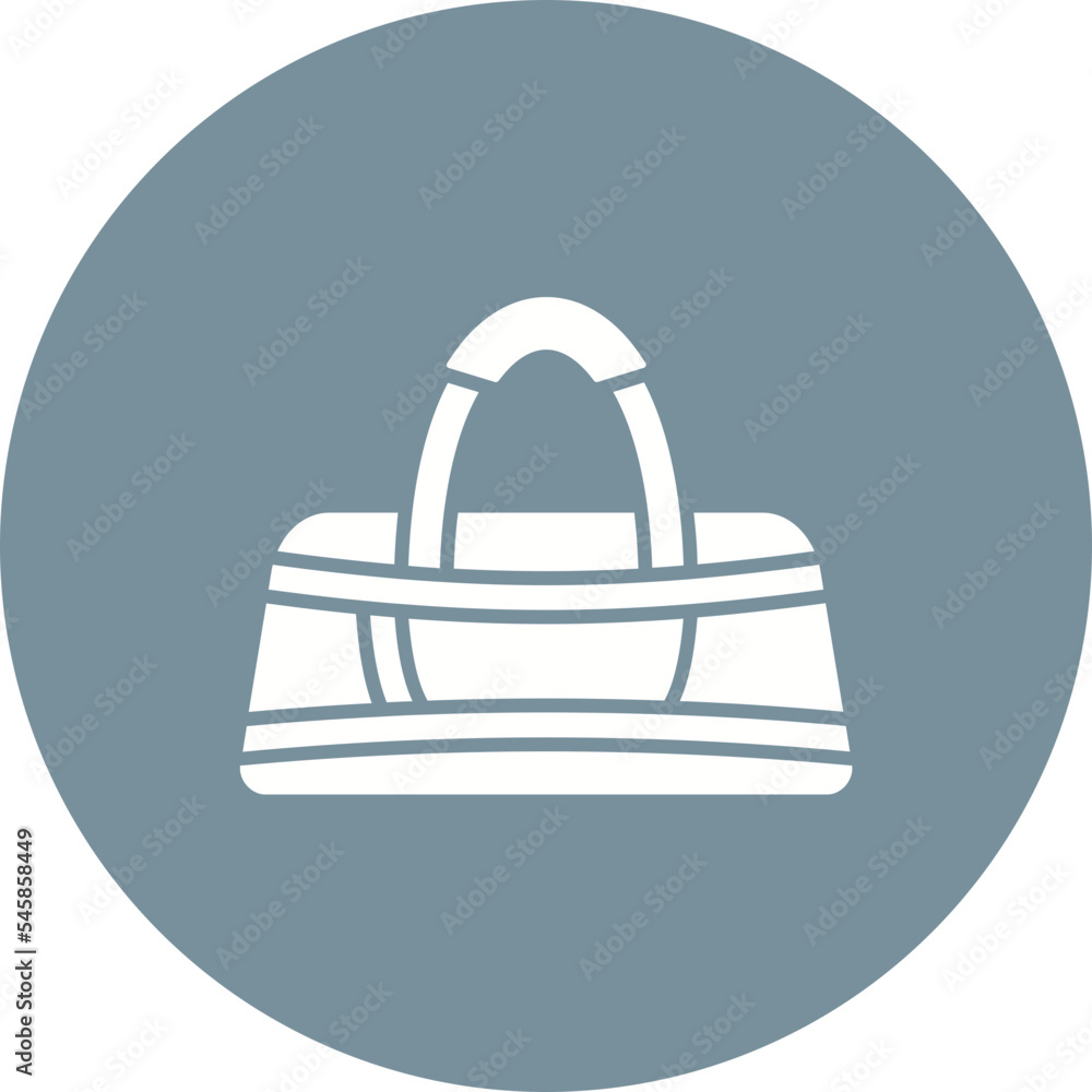 Gym Bag Multicolor Circle Glyph Inverted Icon Gym Bag Multicolor Circle Glyph Inverted Icon