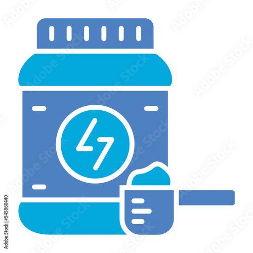 Supplement Glyph Two Color Icon