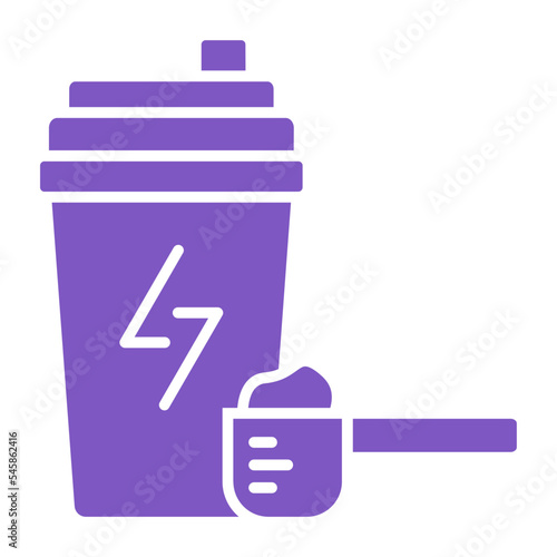 Shake Multicolor Glyph Icon