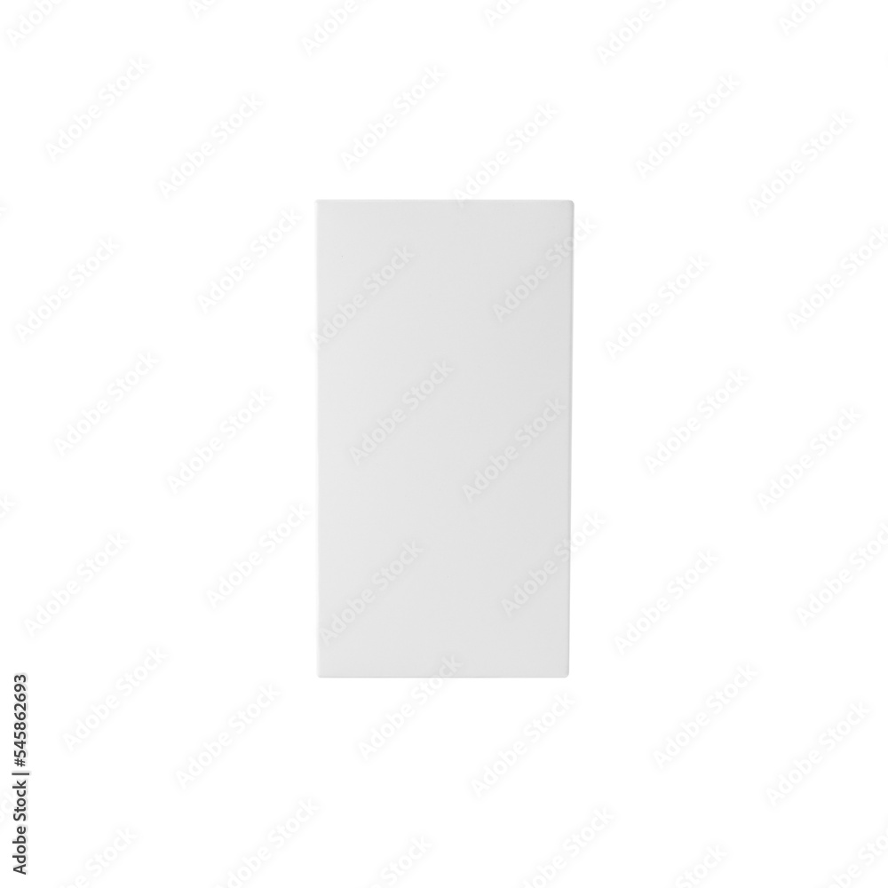 White box mockup cutout, Png file. White box mockup cutout, Png file.