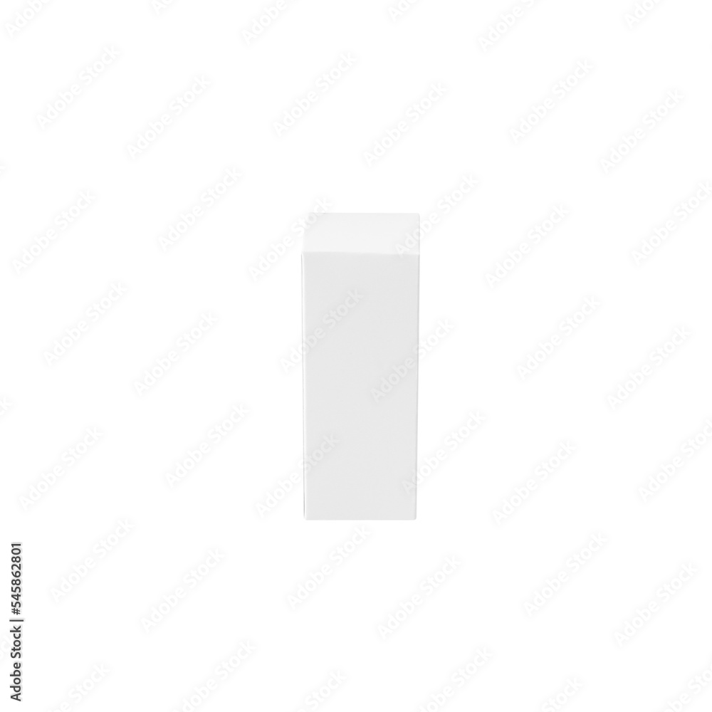 White box mockup cutout, Png file. White box mockup cutout, Png file.