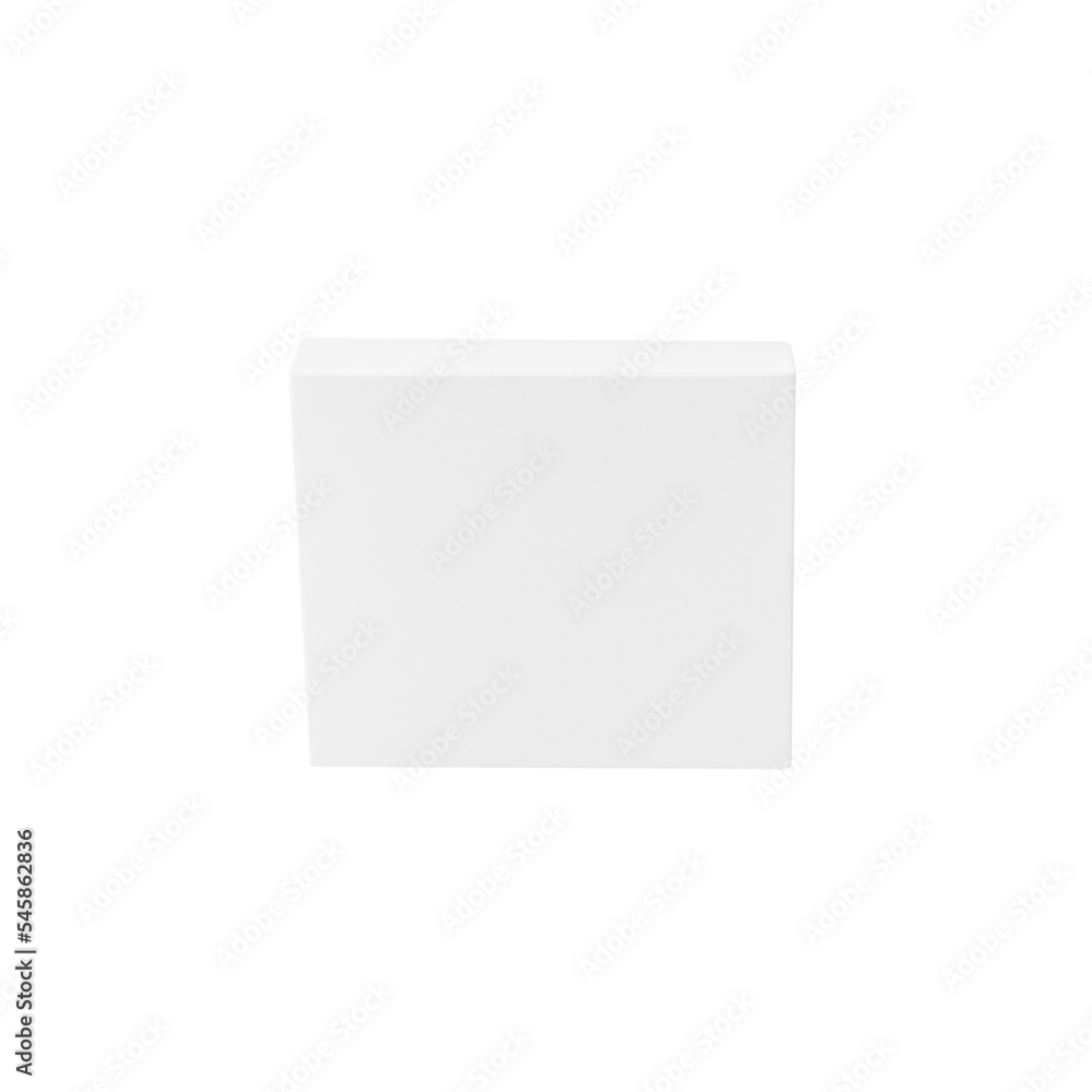 White box mockup cutout, Png file. White box mockup cutout, Png file.