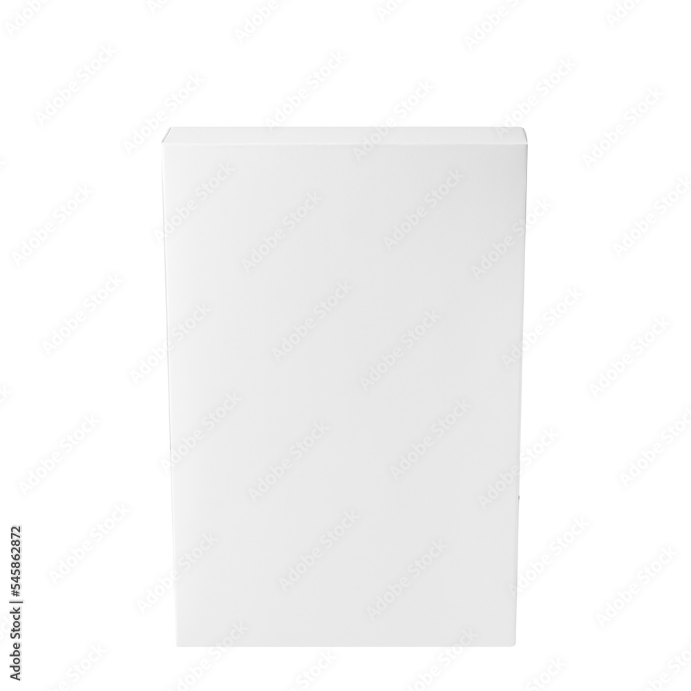 White box mockup cutout, Png file. White box mockup cutout, Png file.