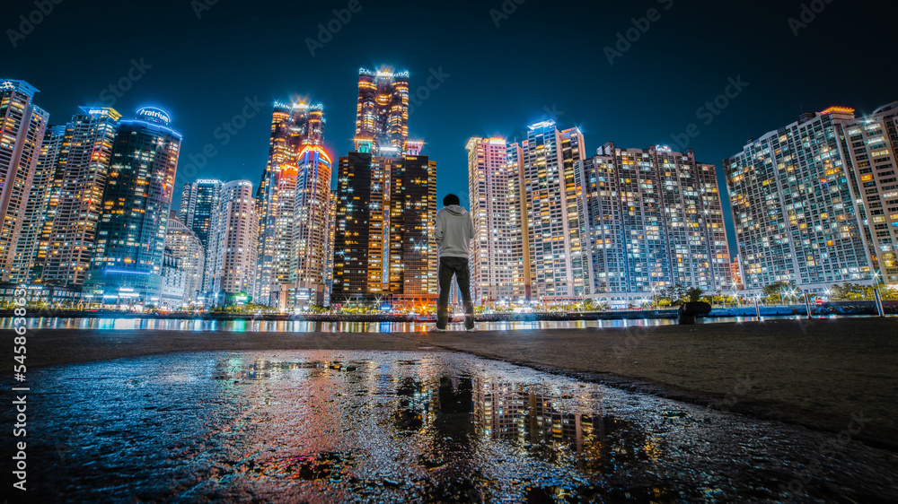 Fototapeta premium city at night
