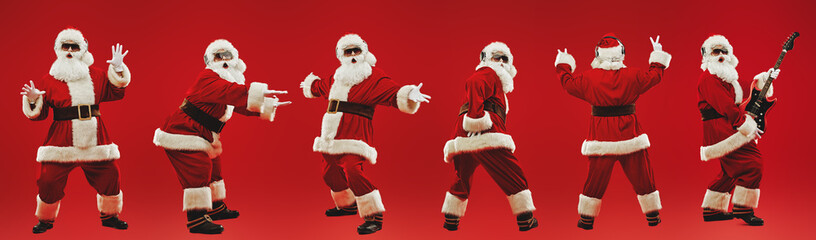 emotional santas portrait