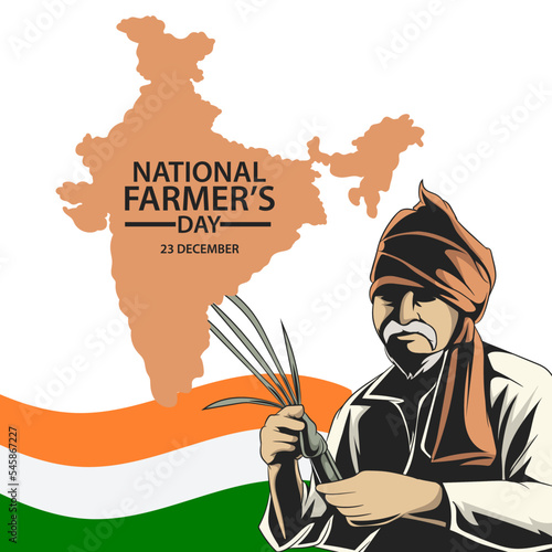 National Farmers' Day, December 23 to honour India's farmers.