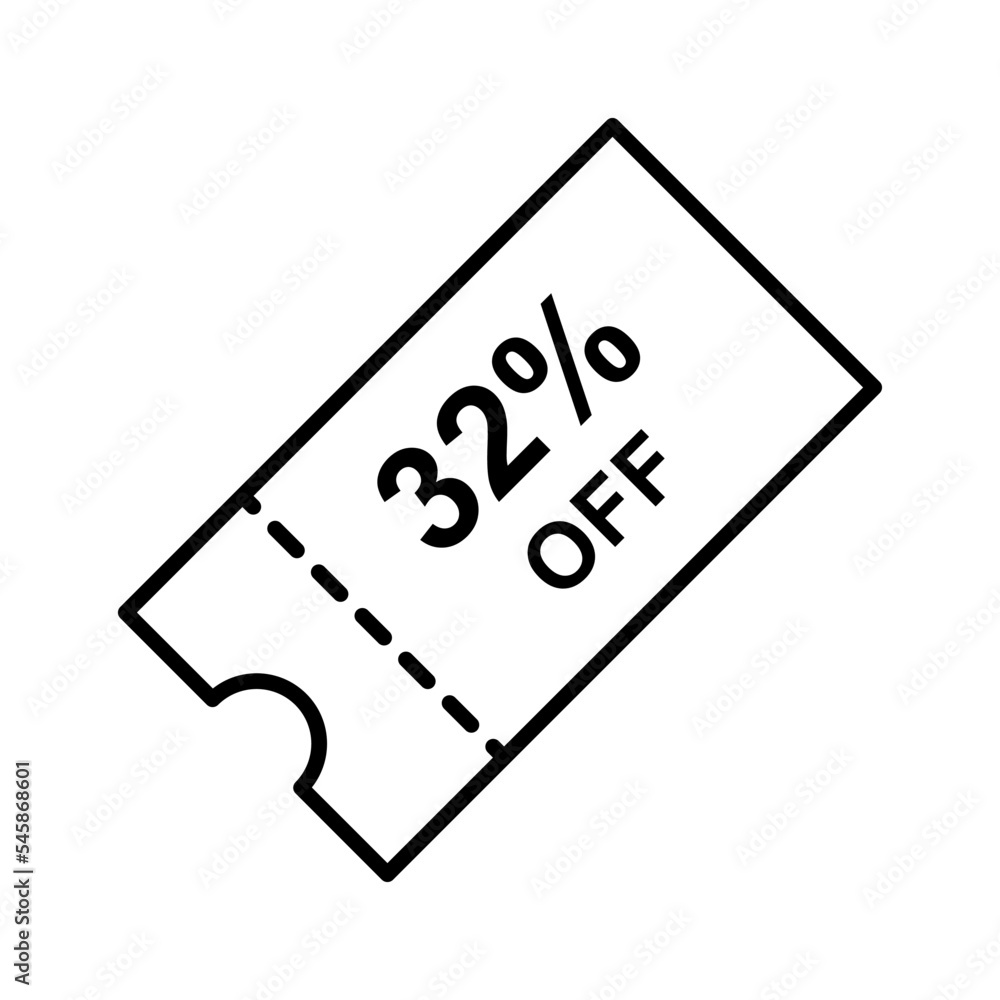 Discount offer icon vector design templates Discount offer icon vector design templates