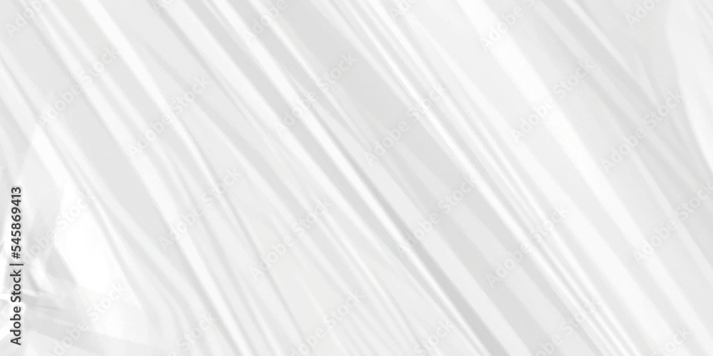 white satin fabric . motion texture design line wallpaper . White cloth background abstract with soft fabric . The white and silver are light gray .