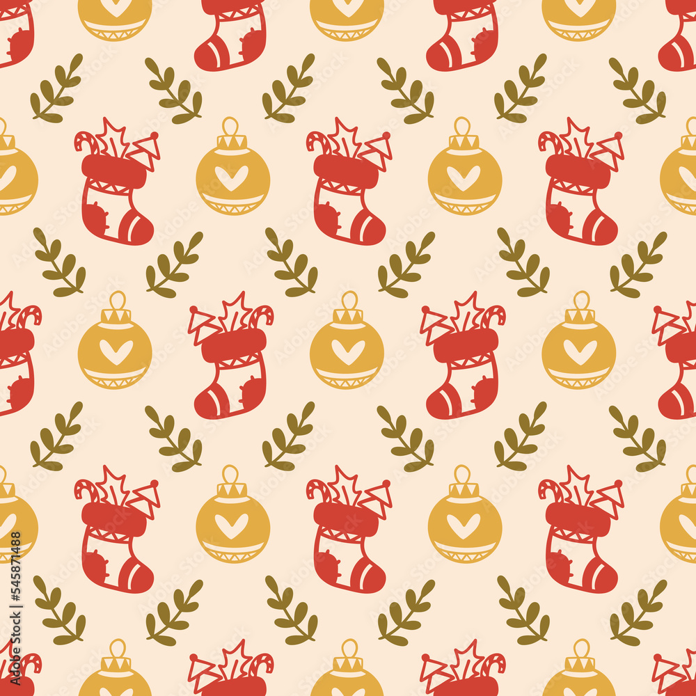 Christmas Seamless Pattern Christmas Seamless Pattern