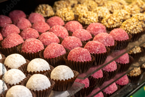 Canvas Print Chocolate varieties