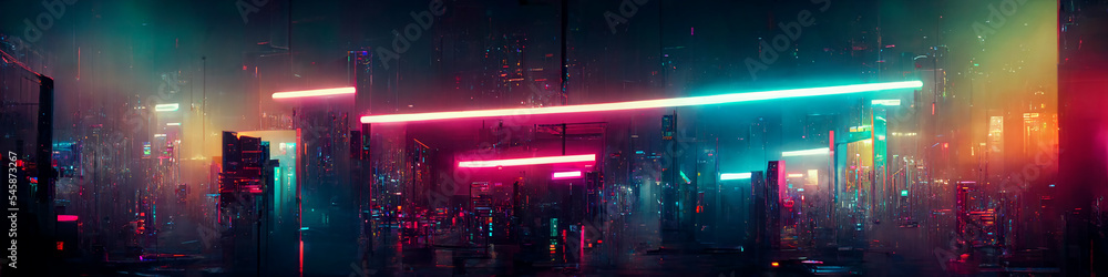 Obraz premium Metaverse futuristic abstract background.