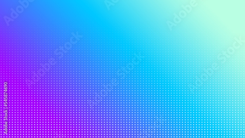 Halftone white dots gradient colorful pattern background