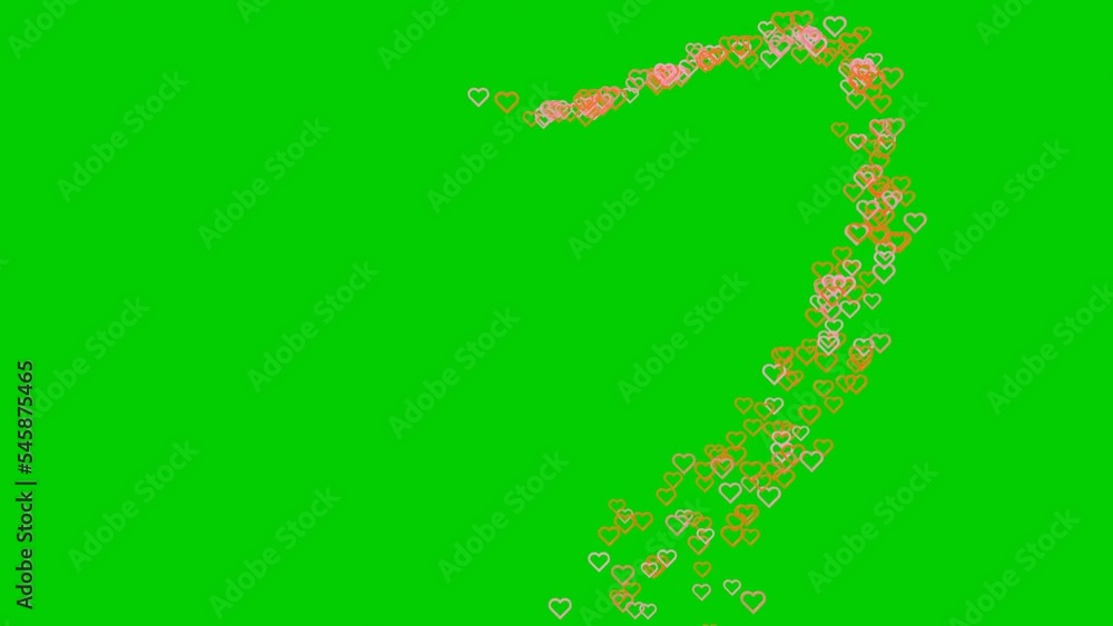 Love Heart Icon Flying in 4K Animation on Chroma Key Green Screen Background, Isolated Red Hearts Shape in 3D Generated and Flying Heart on Green Screen, Valentine's Day and Love Wedding Concept Love Heart Icon Flying in 4K Animation on Chroma Key Green Screen Background, Isolated Red Hearts Shape in 3D Generated and Flying Heart on Green Screen, Valentine's Day and Love Wedding Concept