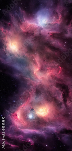beautfiul galaxy nebula