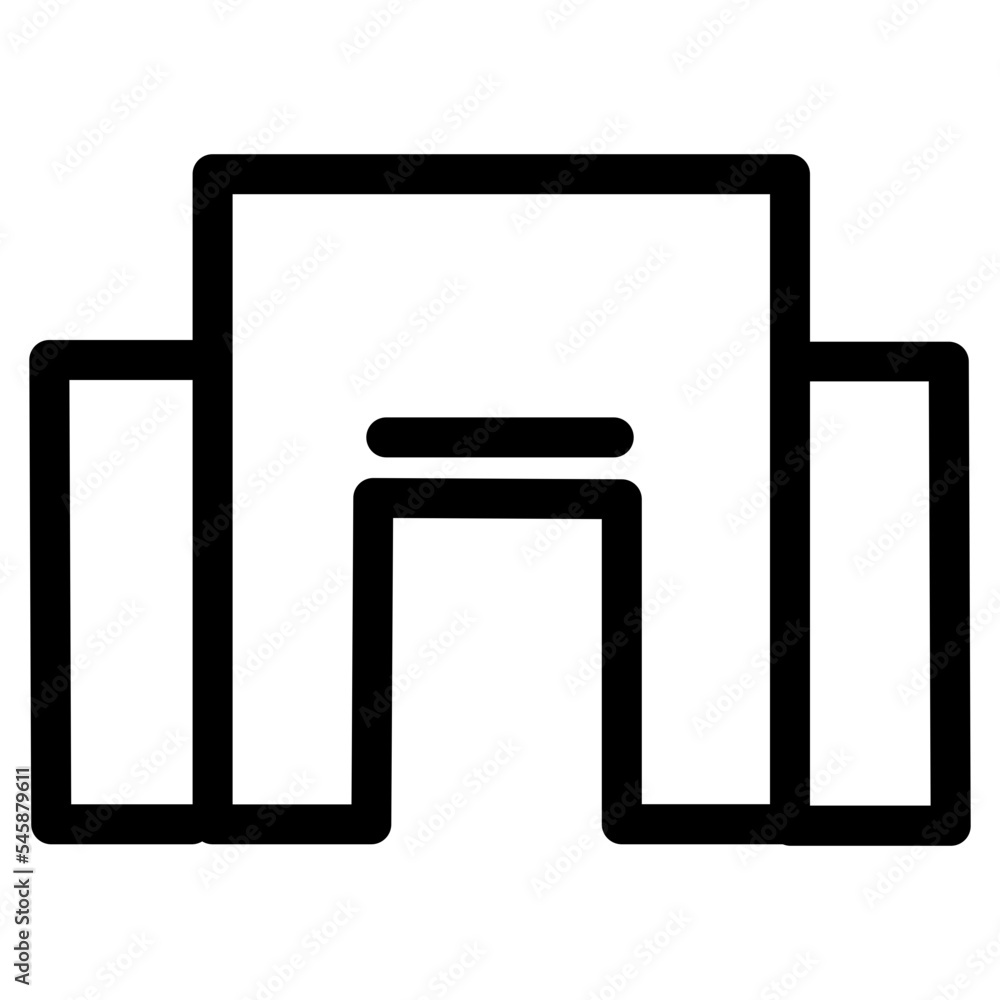 Building Local Market Shop Store Icon